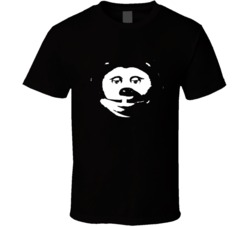 Cool 80's Billy Bob Brockali Rock a fire Silhouette  T Shirt