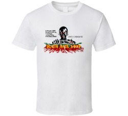 Cool Deathrace 2000 Retro Movie Science Fiction Distressed T Shirt