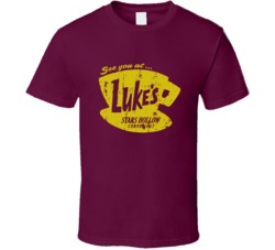 Cool See You at Luke's Gilmore Girls Coffee Funny TV Show T Shirt