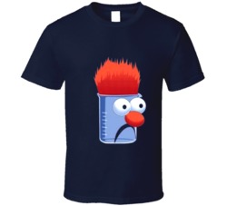 Cool Funny Muppets Beaker Beaker  T Shirt