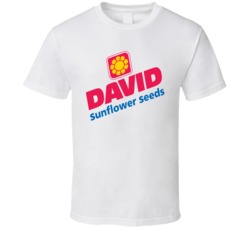 Cool David's Sunflower Seeds  T Shirt
