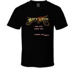 Cool Ready Player One Black Tiger Video Game Start Screen T Shirt