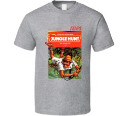 Cool Jungle Hunt Video Game Atari   T Shirt