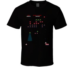 Cool Galaga Arcade Gameplay T Shirt