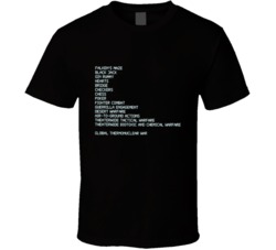 Cool Cult Classic Movie War Games List of Games  T Shirt