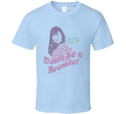 Cool Retro TV Show 90210 Don't Be a Brenda Distressed T Shirt