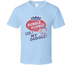 Cool Retro Dubble Bubble Advertisement T Shirt