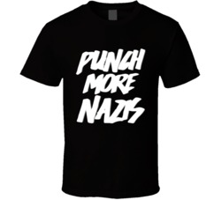 Cool Punch More Nazis Shirt Support Equal Rights AntiNazi