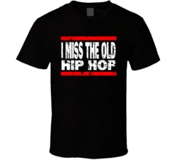 Cool I Miss The Old Hip Hop Old School Rap Distressed T Shirt