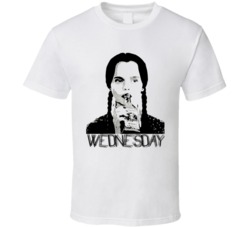Cool Addams Family Chirstina Ricci Wednesday T Shirt