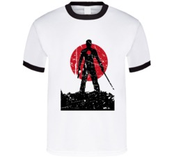 Cool Bloodshot Character Distressed Comic  T Shirt