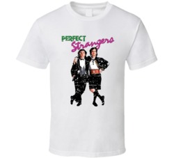 Cool Retro TV Show Perfect Strangers Distressed T Shirt