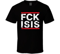 FCK ISIS Anti Terrorism Unite Distressed T Shirt