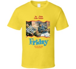 Cool Retro 90's Movie Cult Classic Friday Distressed T Shirt