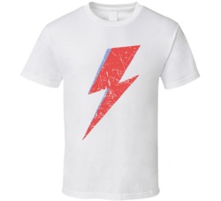 Cool Aladdin Flash Glam Rock 70's Rock Bowie Tribute T Shirt