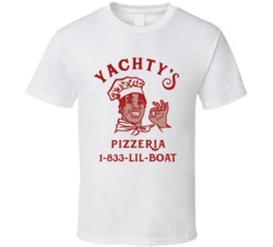 Cool Funny Lil Yatchy's Pizzeria New York Hip Hop  T Shirt