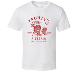 Cool Funny Lil Yatchy's Pizzeria New York Hip Hop Fresh and Hot T