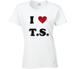 Cool I Love TS Taylor Music VMA Swift Distressed T Shirt