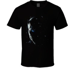 Cool The Night King Game of Thrones White Walkers  T Shirt