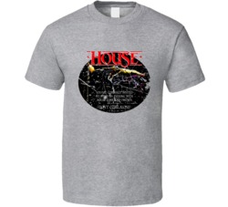 Cool Retro 80's Horror Movie House Poster distressed T Shirt