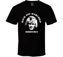 Cool Retro Movie Cult Classic Point Break Back Off Warchild Keeanu Ree