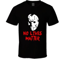 Cool 80's Halloween Horror Movie Friday the 13th no Lives Matter 