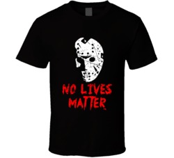 Cool 80's Halloween Horror Movie Friday the 13th no Lives Matter 