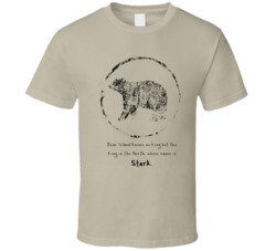 Cool Game of Thrones Bear Island Lyanna Mormont King in the North T Sh