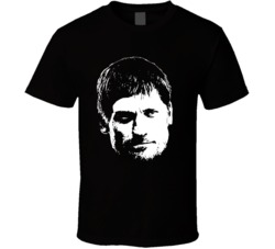 Cool Jaime Lannister Game Of Thrones Big Silhouette 2 T Shirt