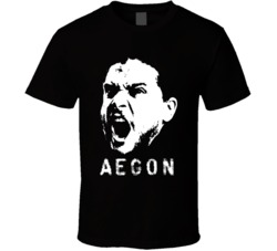 Cool Jon Snow Game of Thrones Big Silhouette Aegon  T Shirt