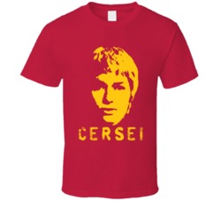 Cool Cersei Lannister Game of Thrones Big Silhouette 2 T Shirt