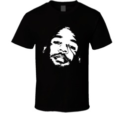 Cool The Game Hip Hop West Coast Big Head Silhouette  T Shirt