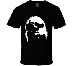 Cool Big Head Silhouette Hip Hop Fulton St Chris Wallace Big New York 