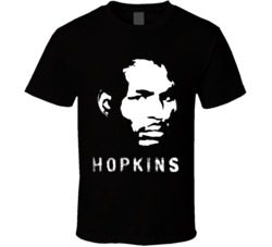Cool Bernard Hopkins Professional Boxer Big Head Silhouette Boxing T S