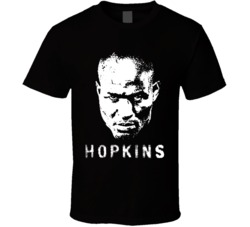 Cool Bernard Hopkins Professional Boxer Big Head Silhouette Boxing 2 T