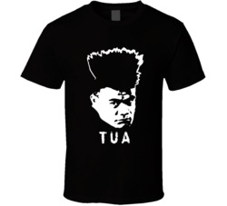 Cool David Tua Professional Boxer Big Head Silhouette Boxing  T Shirt