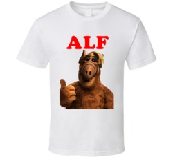 Funny Cool ALF 80's Icon Retro TV No Problem Melmac T Shirt