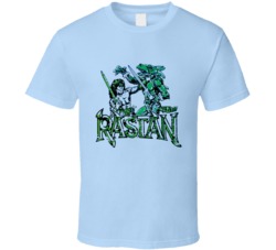 Cool Retro Rastan vintage arcade video game 1980's Distressed T S
