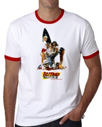 Cool Classic Fast Times at Ridgemount High Movie Poster Distressed  T 