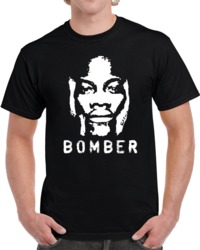 Cool Professional Boxer Deontay Wilder Big Head Silhouette Bomber Boxi