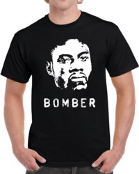 Cool Professional Boxer Deontay Wilder Big Head Silhouette Bomber Boxi
