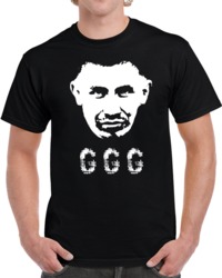 Cool Professional Boxer Gennady Golovkin GGG World Champ Big Head Silh