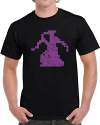 Cool Classic Retro Video Game Wizard of Word Wizard Sprite Distressed 
