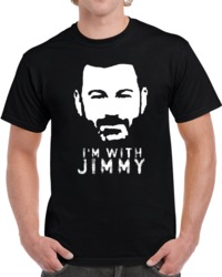 Cool Jimmy Kimmel Big Head Silhouette Late Night Host I'm With Ji