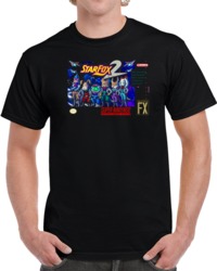 Cool Star Fox 2 Super Nintendo Box Art Cover Video Game  T Shirt