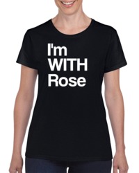Cool I'm With Rose Mcgowan Anti Weinstein Support  T Shirt