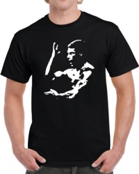 Cool Classic 80's Movie Bloodsport Silhouette  T Shirt