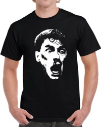 Cool Classic 80's Movie Bloodsport Big Head Silhouette T Shirt