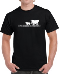 Cool OREGON TRAIL YOU HAVE DIED OF DYSENTERY Video Game  T Shirt