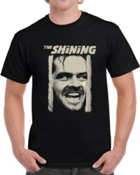 The Shining Horror Movie Jack Nicholson Here's Johnny  T Shirt